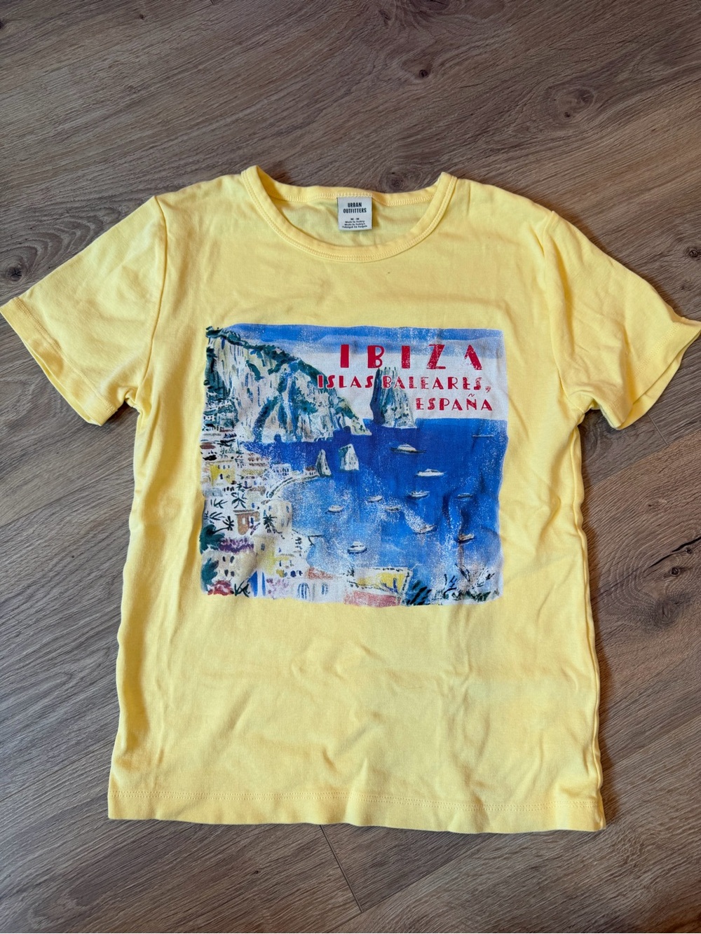 Urban Outfitters Yellow Ibiza Top (M)